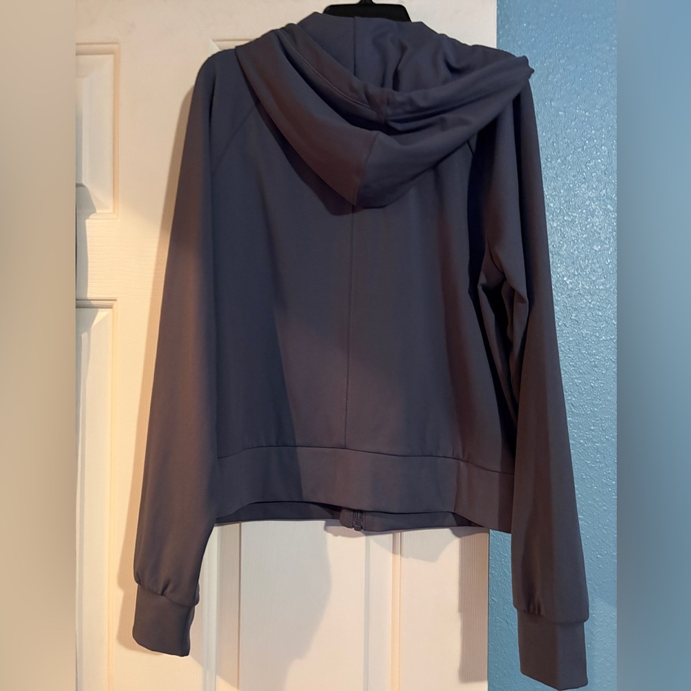 Calvin Klein Women's Gray Hooded Sweatpants & Jacket Set - Picture 9 of 12
